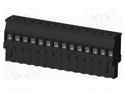 Connector: pluggable terminal block; plug; female; angled 90°