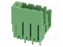 PCB headers, nominal cross section: 2.5 mm?, color: green, n