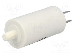 Capacitor: motors, run; 5uF; 425VAC; Ø28x55mm; -25÷85°C; ±5%