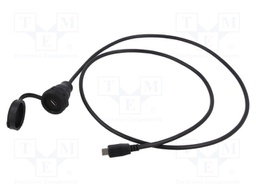 Adapter cable; USB B micro plug,USB B micro socket; 1310; IP67