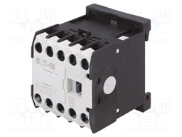 Contactor: 3-pole; NO x3; Auxiliary contacts: NC; 24VDC; 12A; DIN