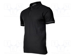 Polo shirt; Size: L; black; 220g/m2