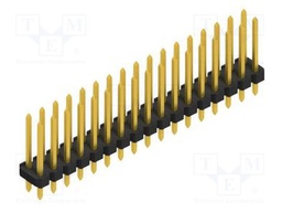 Connector: pin strips; pin header; male; PIN: 34; 2.54mm; THT; 2x17