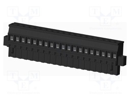 Connector: pluggable terminal block; plug; female; angled 90°