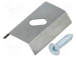 Holder U6; natural; stainless steel; Application: QUARTER10