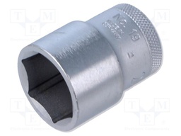 Wrench tip; 6-angles,socket spanner; 24mm; 1/2"; tool steel