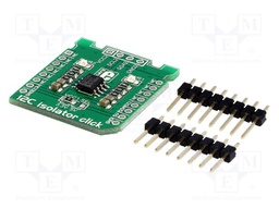 Click board; isolator; I2C; ISO1540; mikroBUS connector; 3.3/5VDC