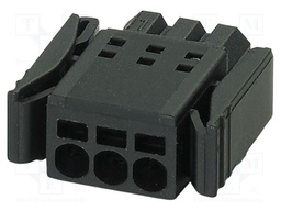 PCB connector, nominal cross section: 0.5 mm?, color: black,