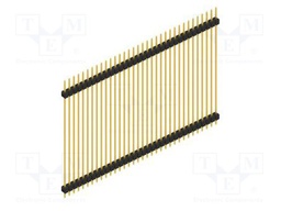 Connector: pin strips; pin header; male; PIN: 34; 2.54mm; THT; 1x34