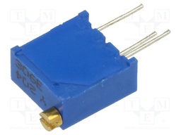 Potentiometer: mounting; multiturn; 200kΩ; 500mW; 3296Y; -55÷125°C