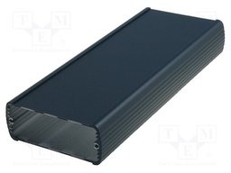 Enclosure: with panel; ALUBOS; X: 82mm; Y: 200mm; Z: 32mm; aluminium