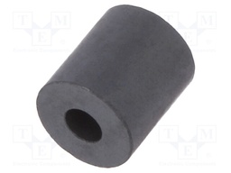 Ferrite: sleeve; L: 4.3mm; Øint: 1.5mm; Øout: 3.8mm; Core mat: MnZn
