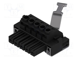 Pluggable terminal block