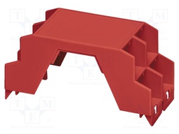 Upper housing; red; ME 45; X: 45.2mm; Y: 99mm; Z: 45.85mm