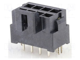 Connector: wire-board; male; Ultra-Fit; 400V; PIN: 8; vertical; THT