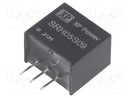 DC/DC Converter, ITE, 1 Output, 4.5 W, 9 V, 500 mA, SRH Series