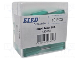Fuse: fuse; 30A; 32VDC; automotive; 29.5mm; 29.5x9x34.1mm