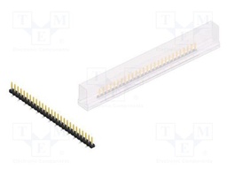 Connector: pin strips; pin header; male; PIN: 27; 2.54mm; SMT; 1x27