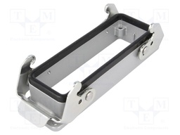 Enclosure: for HDC connectors; C146; size E24; with double latch