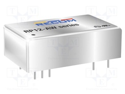 Converter: DC/DC; 12W; Uin: 9÷36V; Uout: 15VDC; Iout: 800mA; DIP24