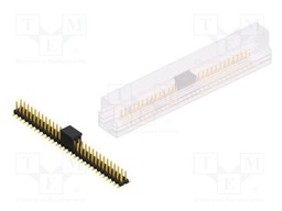 Connector: pin strips; pin header; male; PIN: 60; 2.54mm; SMT; 2x30