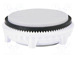 Plug; E; grey; Pushbutton: flat
