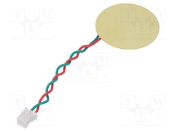 Sound transducer: piezo; without built-in generator; -20÷70°C