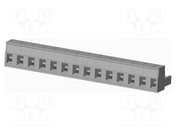 Connector: pluggable terminal block; plug; female; straight; grey