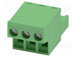 PCB connector, nominal cross section: 2.5 mm?, color: green,