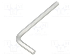 Wrench; inch,hexagon keys; HEX 3/16"; tool steel; 77mm