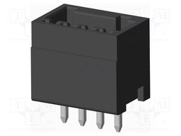 Connector: pluggable terminal block; socket; male; on PCBs