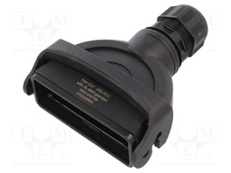 Enclosure: for rectangular connectors; Han Eco B; size 24B; M40