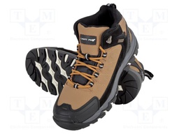 Boots; Size: 43; beige-black; nubuck; bad weather,slip