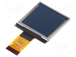 Display: OLED; graphical; 1.5"; 128x128; Dim: 33.8x36.5x2.05mm