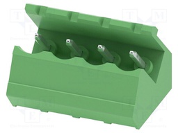 PCB headers, nominal cross section: 2.5 mm?, color: green, n