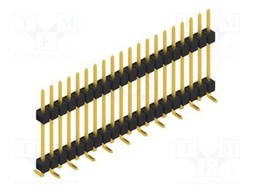 Connector: pin strips; pin header; male; PIN: 20; 2.54mm; SMT; 1x20