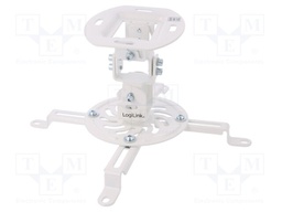 Projector mount; 13.5kg; white; Arm len: 150mm