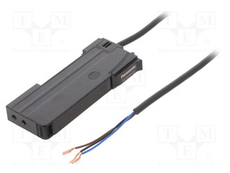 Sensor: optical fibre amplifier; PNP; IP40; Connection: lead 2m