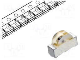 IR transmitter; 840nm; 110mW; 75°; SMD; Dim: 3x2x1mm