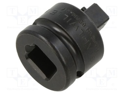 Adapter; square,impact; 3/8"; Socket size-inch: 1/2"