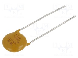 Varistor: zinc-oxide; THT; 60VAC; 85VDC; 100V; 2.5kA; 14J; STANDARD