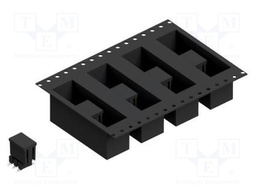 Connector: pin strips; pin header; male; PIN: 6; 2.54mm; SMT; 2x3