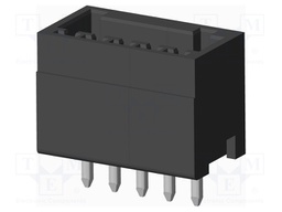 Connector: pluggable terminal block; socket; male; on PCBs
