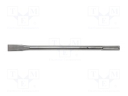 Chisel; for concrete; L: 400mm; tool steel; Tipwidth: 25mm