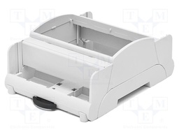 Enclosure: for DIN rail mounting; No.of mod: 4