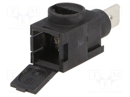 Terminal block; ways: 1; 0.14÷2.5mm2; Colour: black; 26AWG÷12AWG