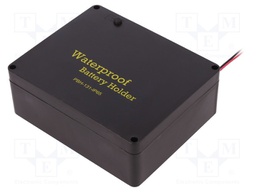 Holder; Leads: cables; Size: D,R20; Batt.no: 3; Colour: black; 150mm