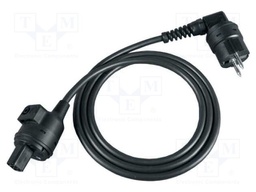 Mains adapter; angle plug Uni-Schuko