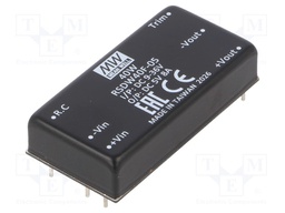 Converter: DC/DC; 40W; Uin: 9÷36V; Uout: 5VDC; Iout: 8A; 2"x1"; 37.6g