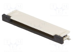 Connector: FFC (FPC); horizontal; PIN: 30; ZIF,top contacts; SMT